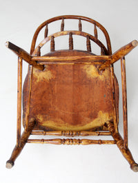 antique Windsor arm chair