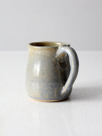vintage studio pottery mug