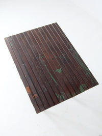 vintage farmhouse side table