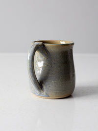 vintage studio pottery mug