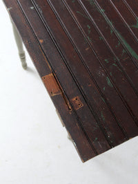 vintage farmhouse side table