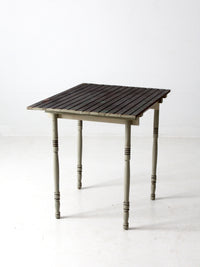 vintage farmhouse side table