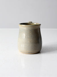 vintage studio pottery mug