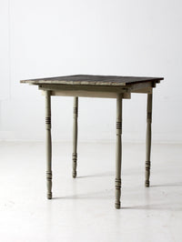 vintage farmhouse side table