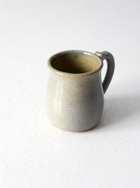vintage studio pottery mug