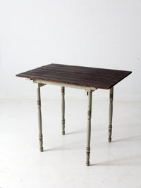 vintage farmhouse side table