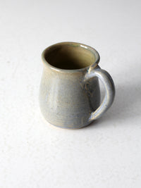 vintage studio pottery mug