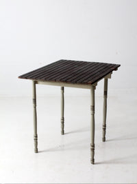 vintage farmhouse side table