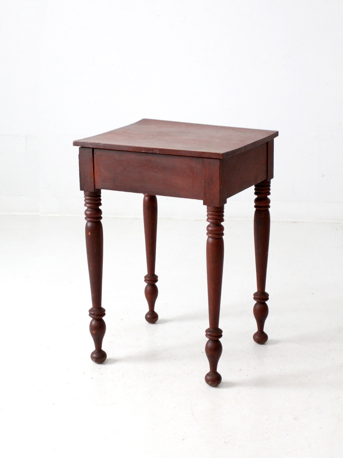 antique primitive side table