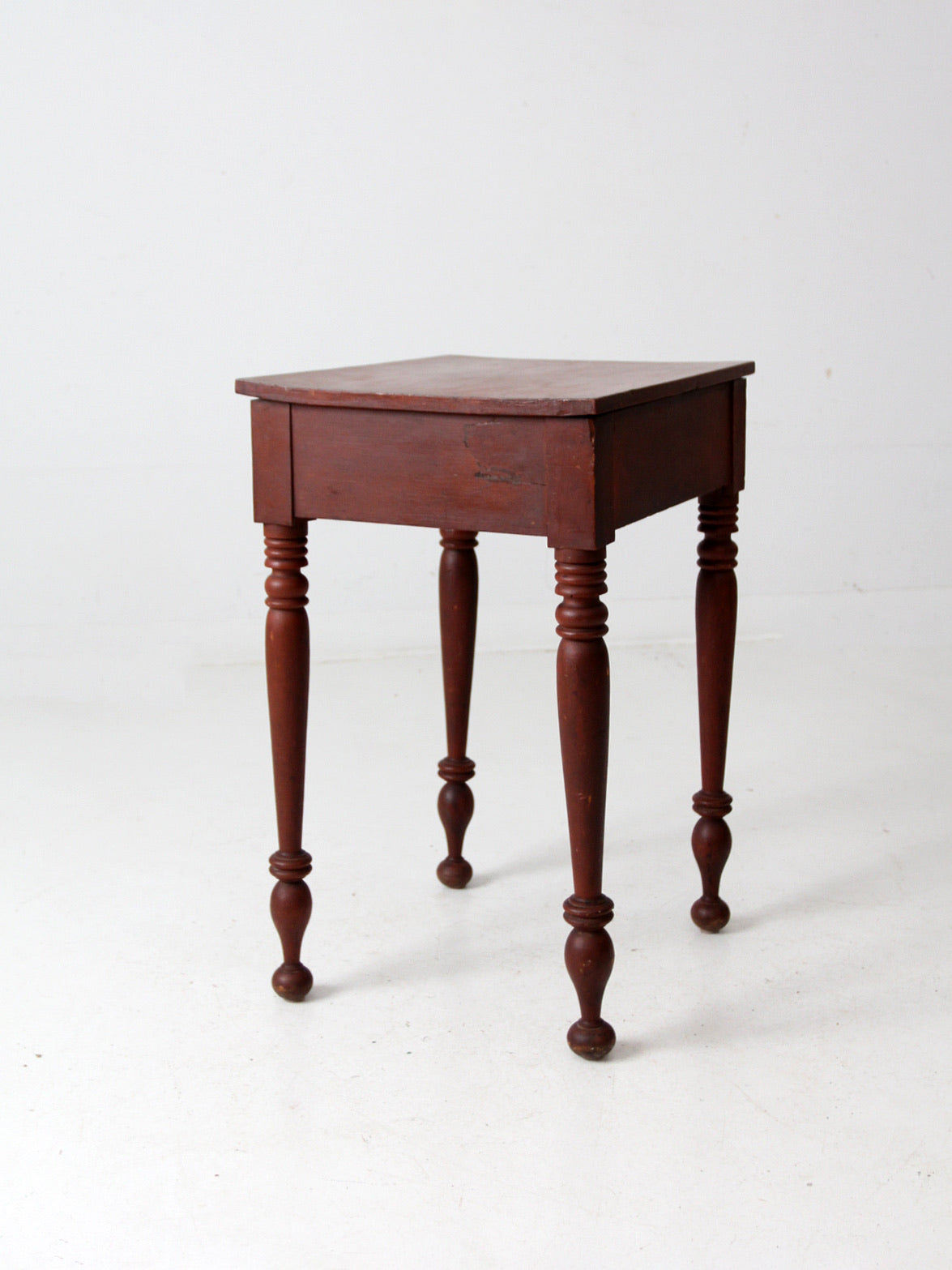 antique primitive side table