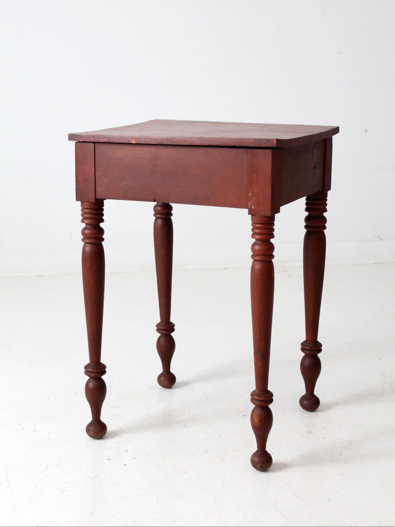 antique primitive side table