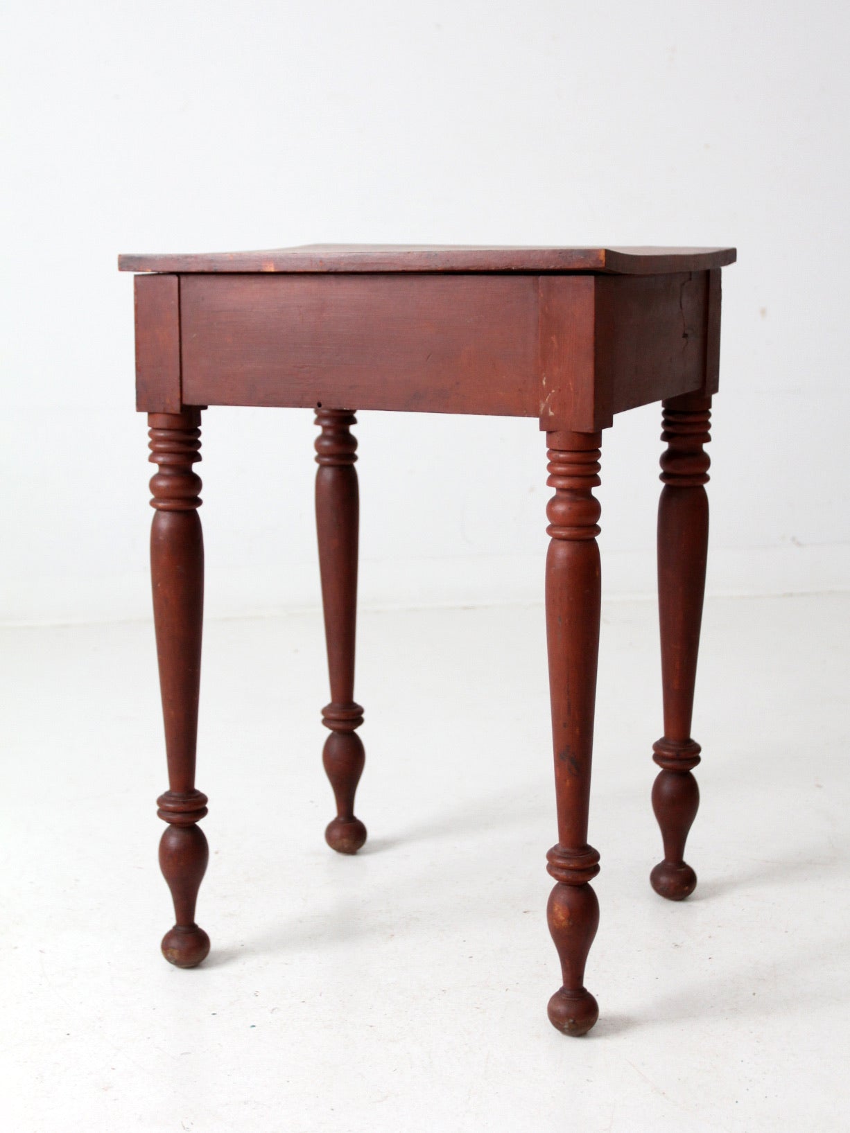 antique primitive side table