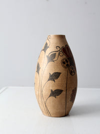 vintage decorative floral vase