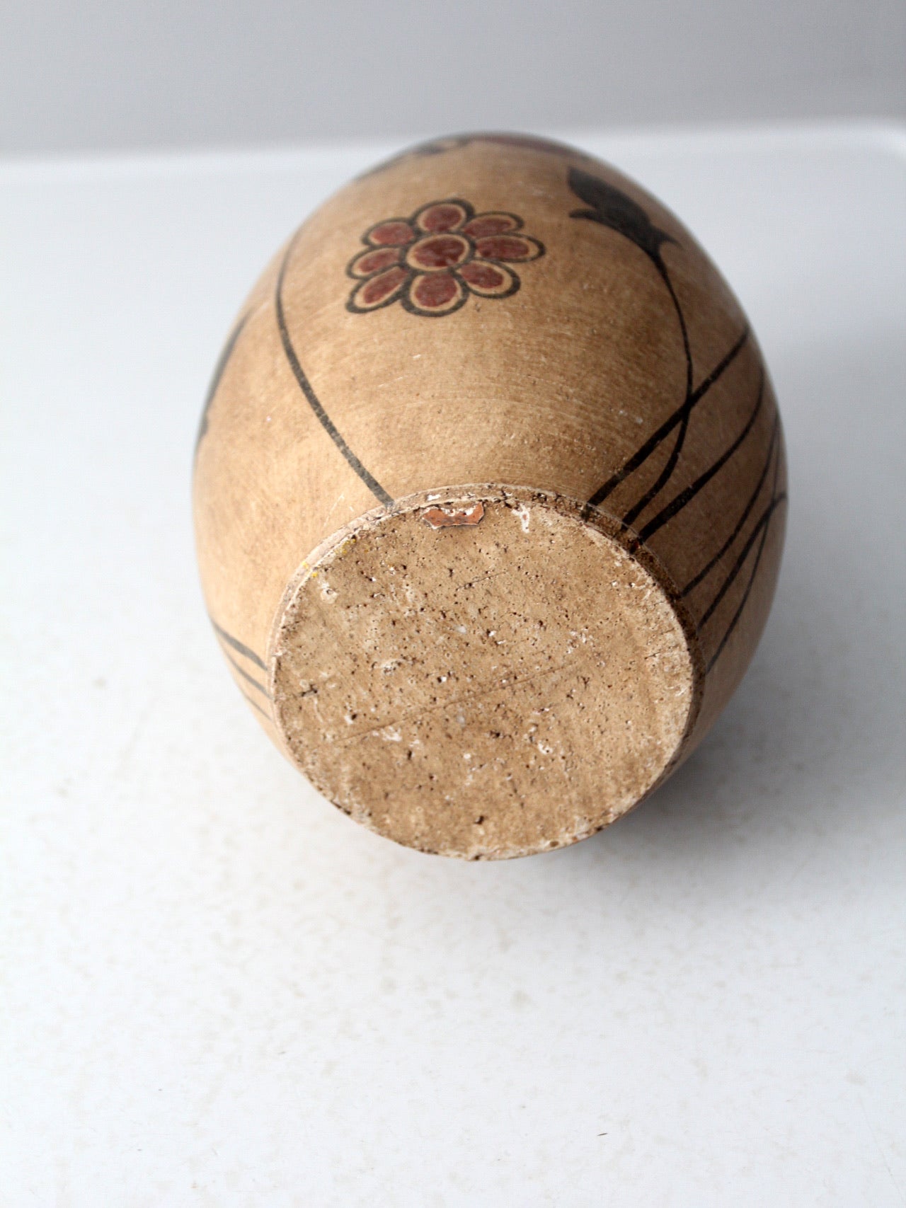 vintage decorative floral vase