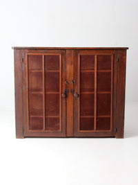 antique primitive pie cabinet