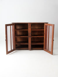 antique primitive pie cabinet