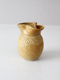 vintage studio pottery vase