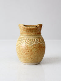vintage studio pottery vase