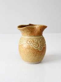 vintage studio pottery vase