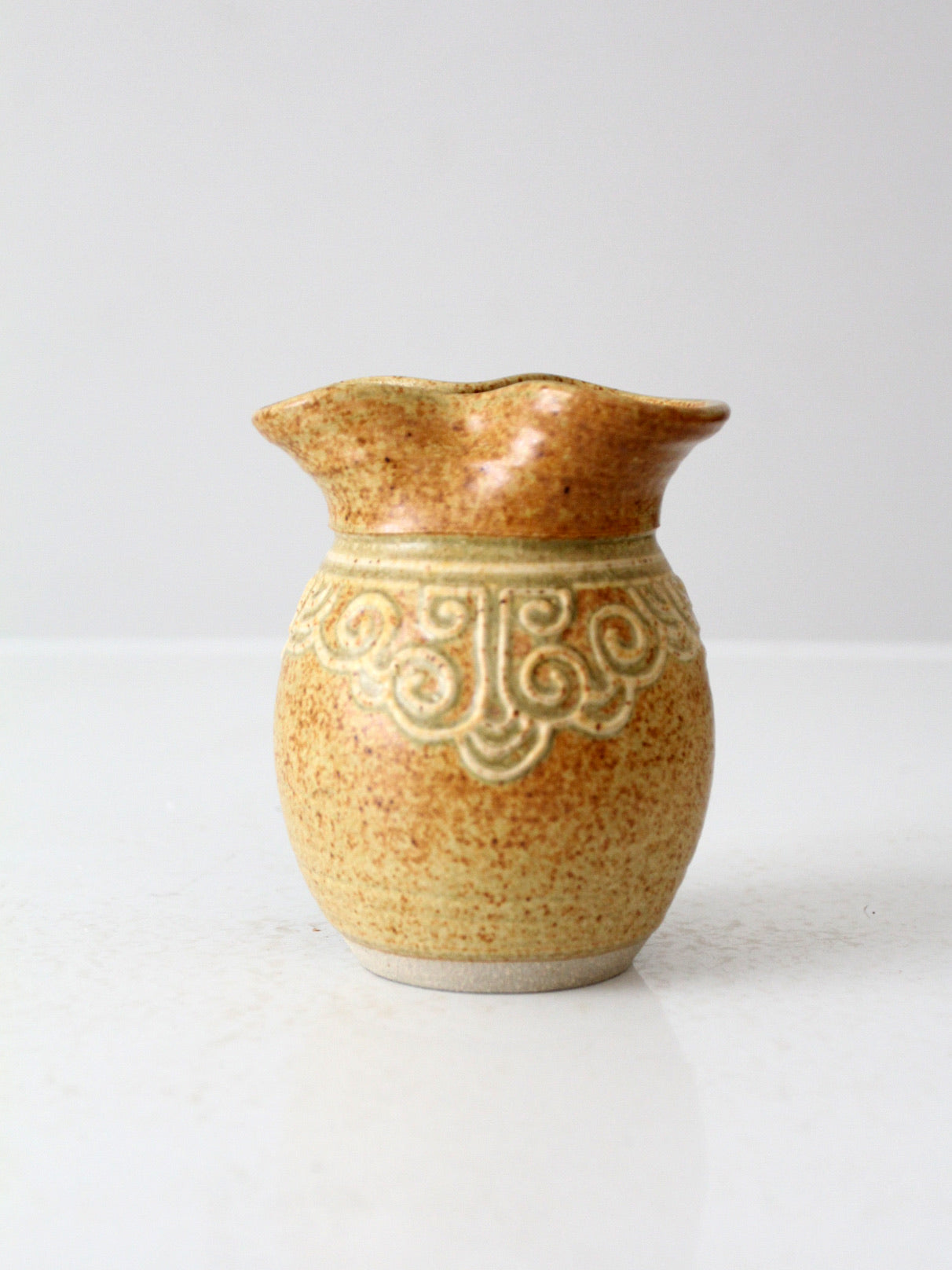 vintage studio pottery vase