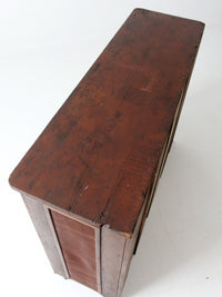 antique primitive pie cabinet