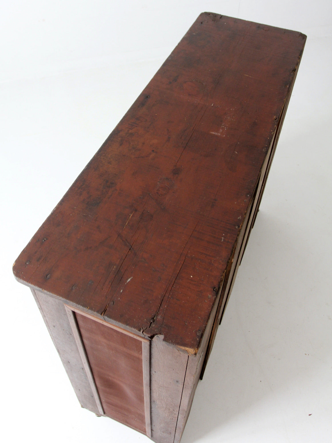 antique primitive pie cabinet