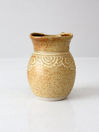 vintage studio pottery vase