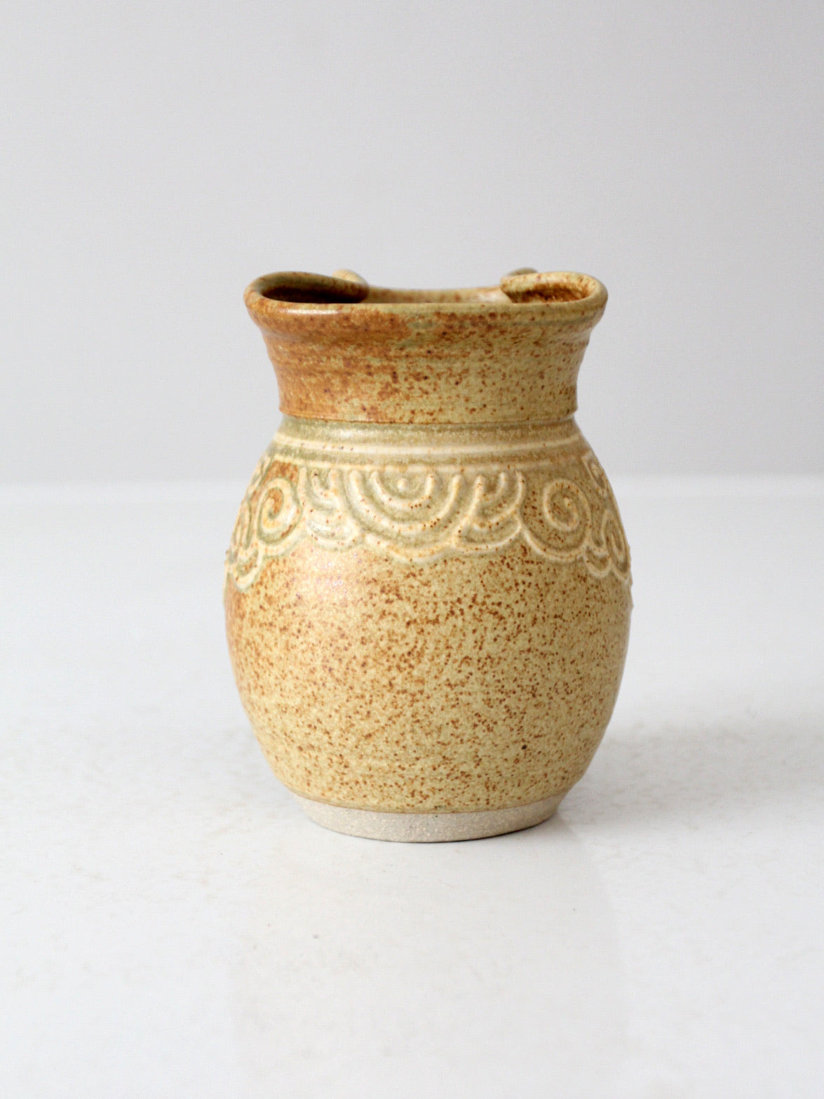 vintage studio pottery vase