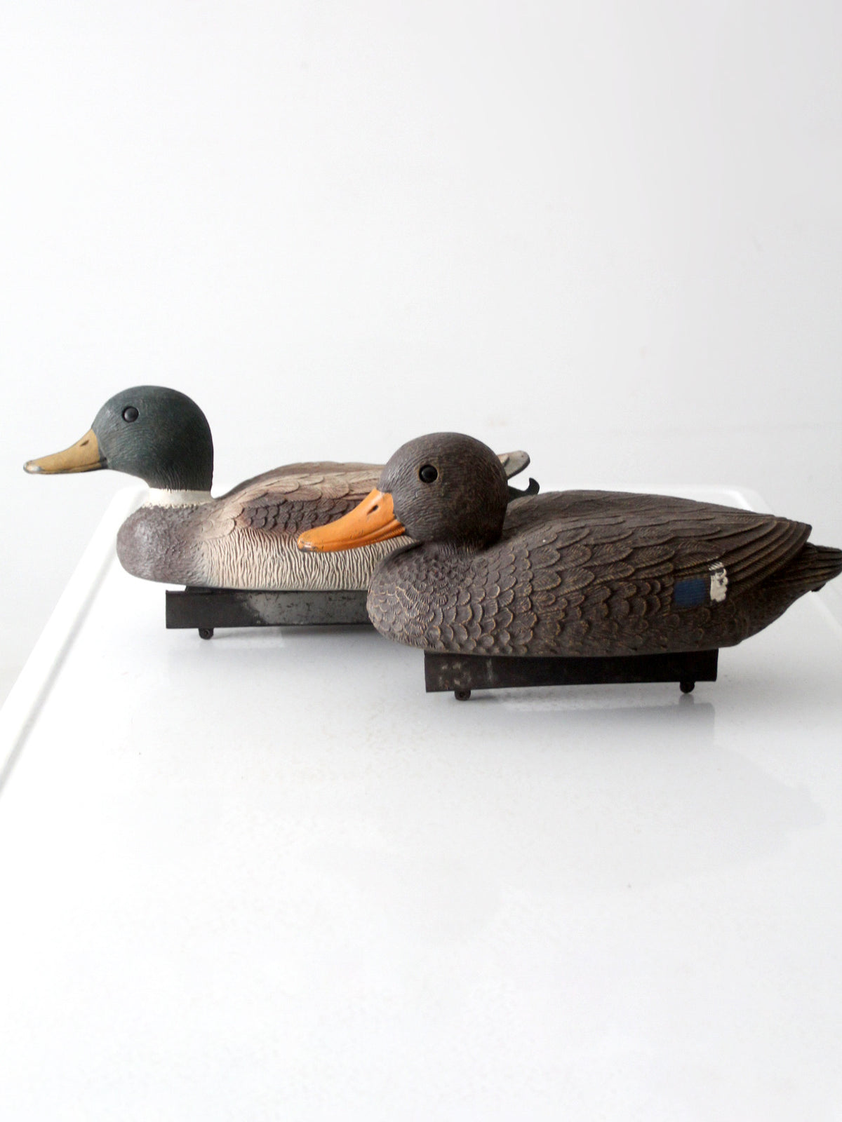 vintage Flambeau duck decoys pair
