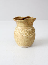 vintage studio pottery vase