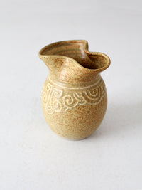 vintage studio pottery vase