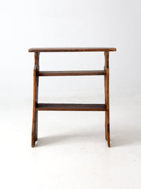 antique pine shelf