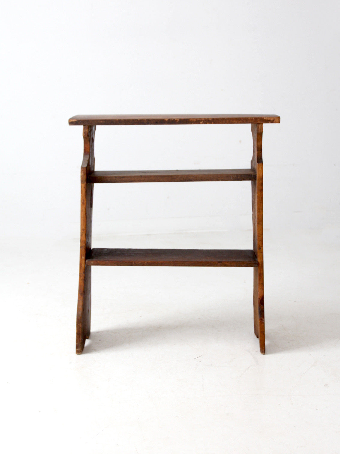 antique pine shelf