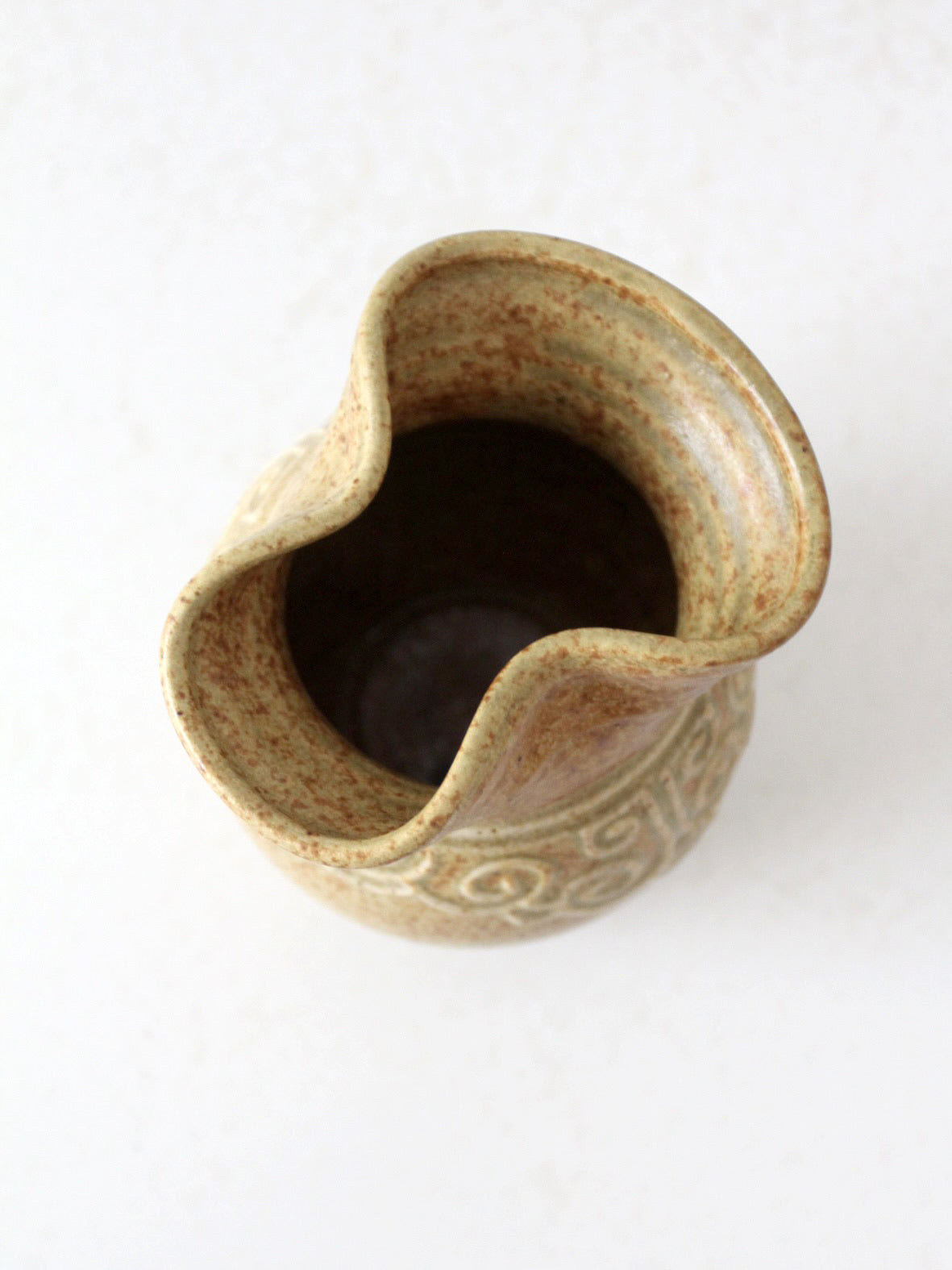 vintage studio pottery vase