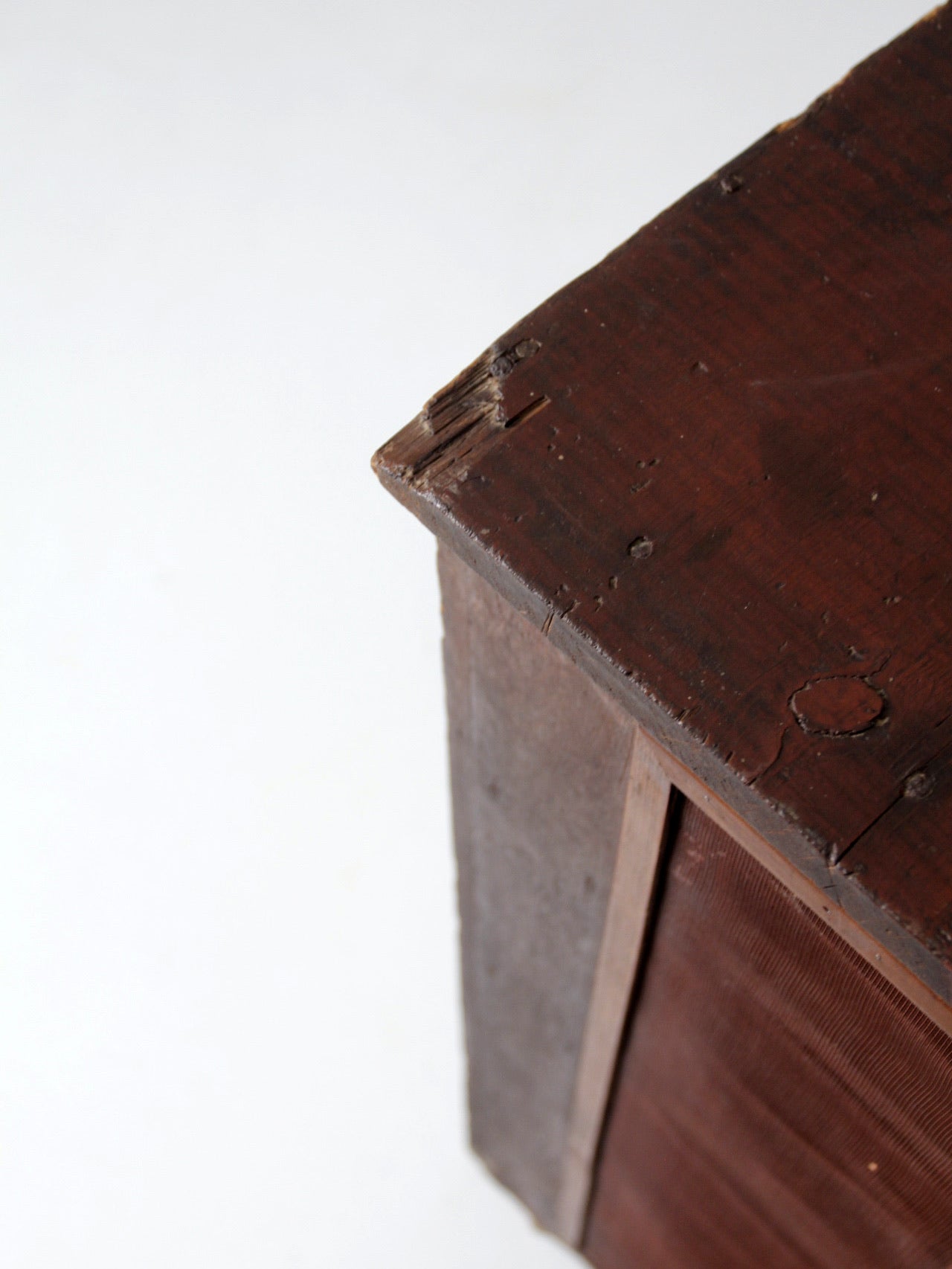 antique primitive pie cabinet