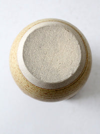 vintage studio pottery vase