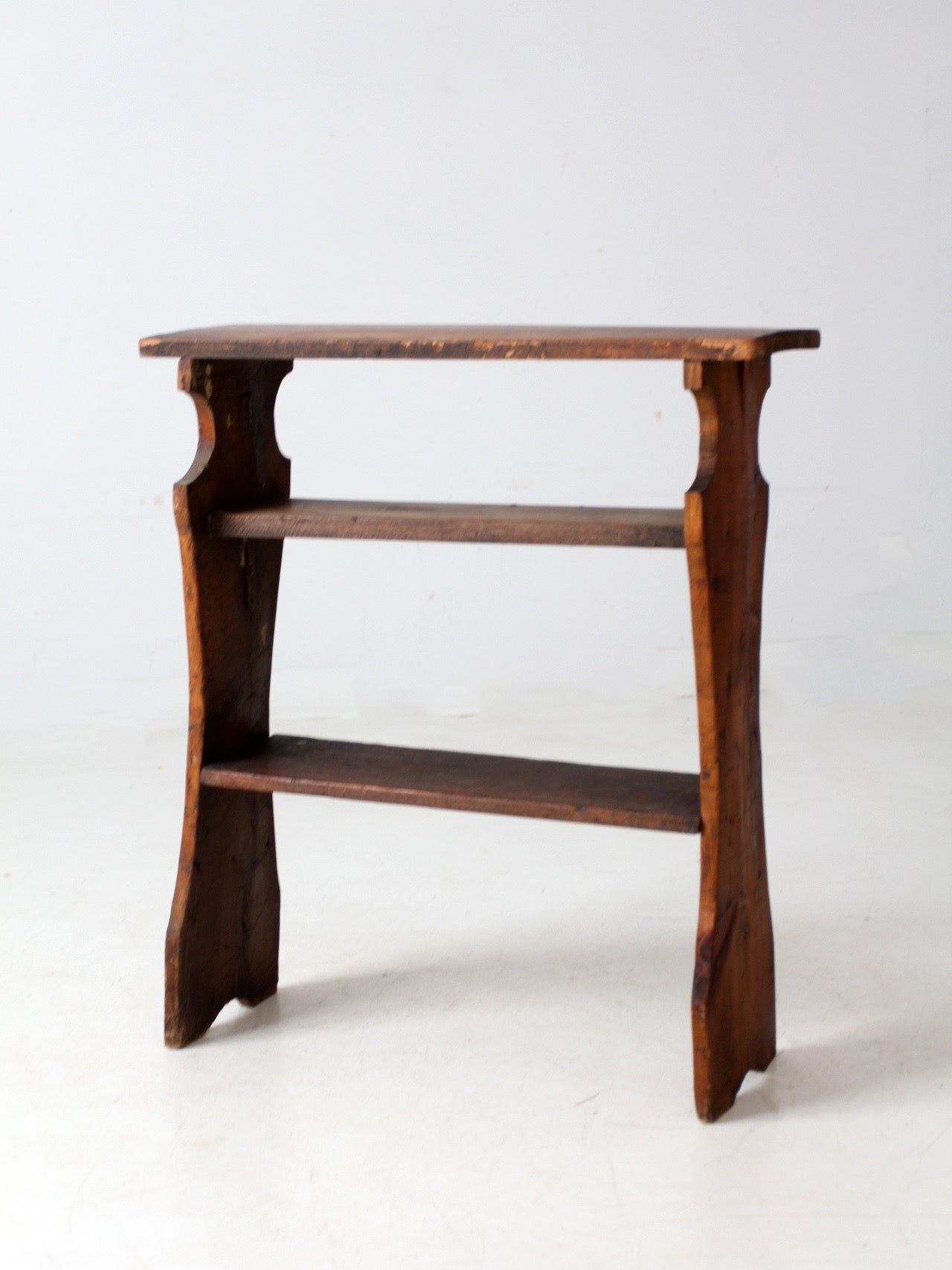 antique pine shelf