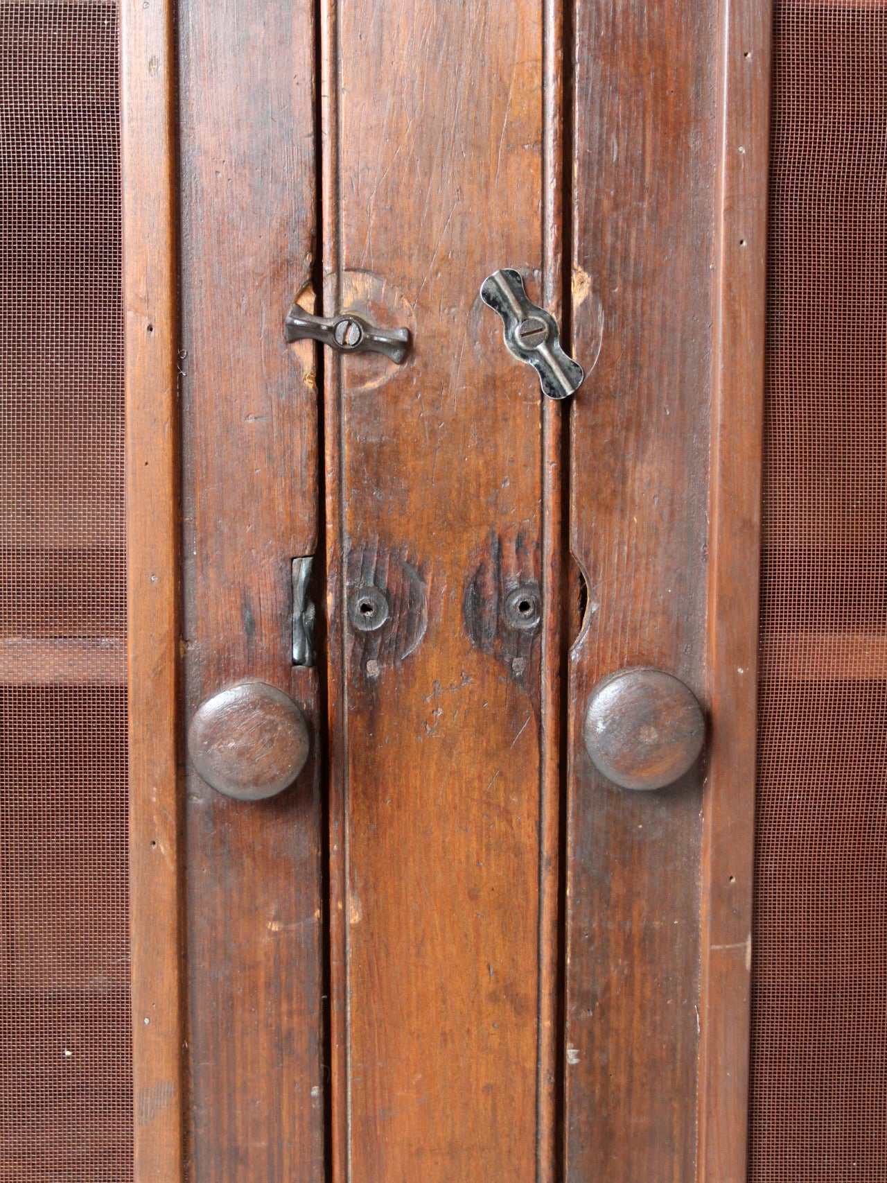 antique primitive pie cabinet