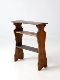 antique pine shelf