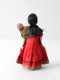 vintage Mexican costume doll