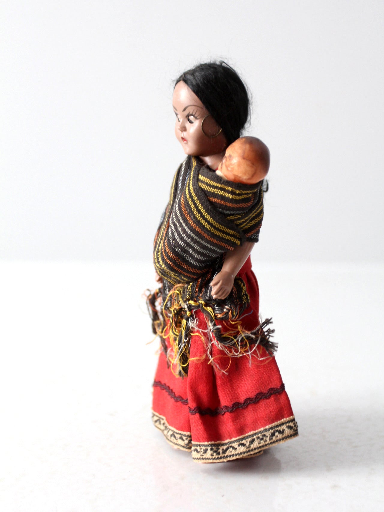 vintage Mexican costume doll