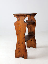 antique pine shelf