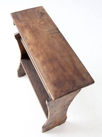 antique pine shelf