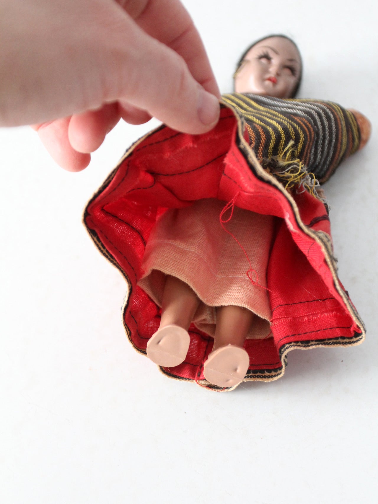 vintage Mexican costume doll