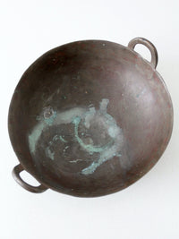 antique copper pot