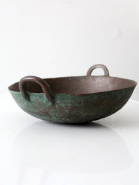 antique copper pot