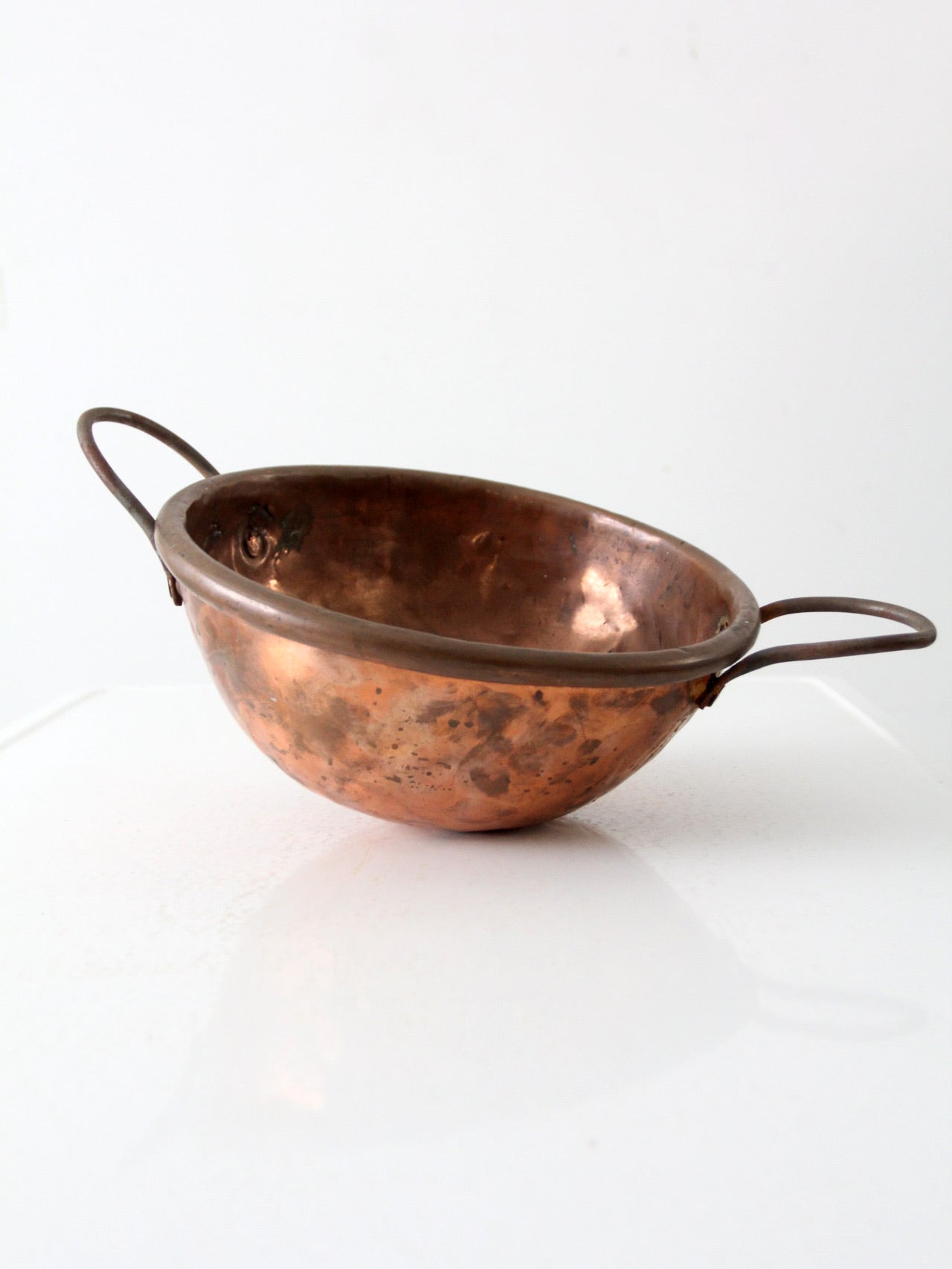 antique copper chocolate pot