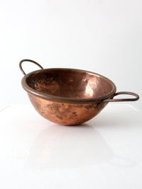 antique copper chocolate pot
