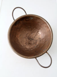 antique copper chocolate pot