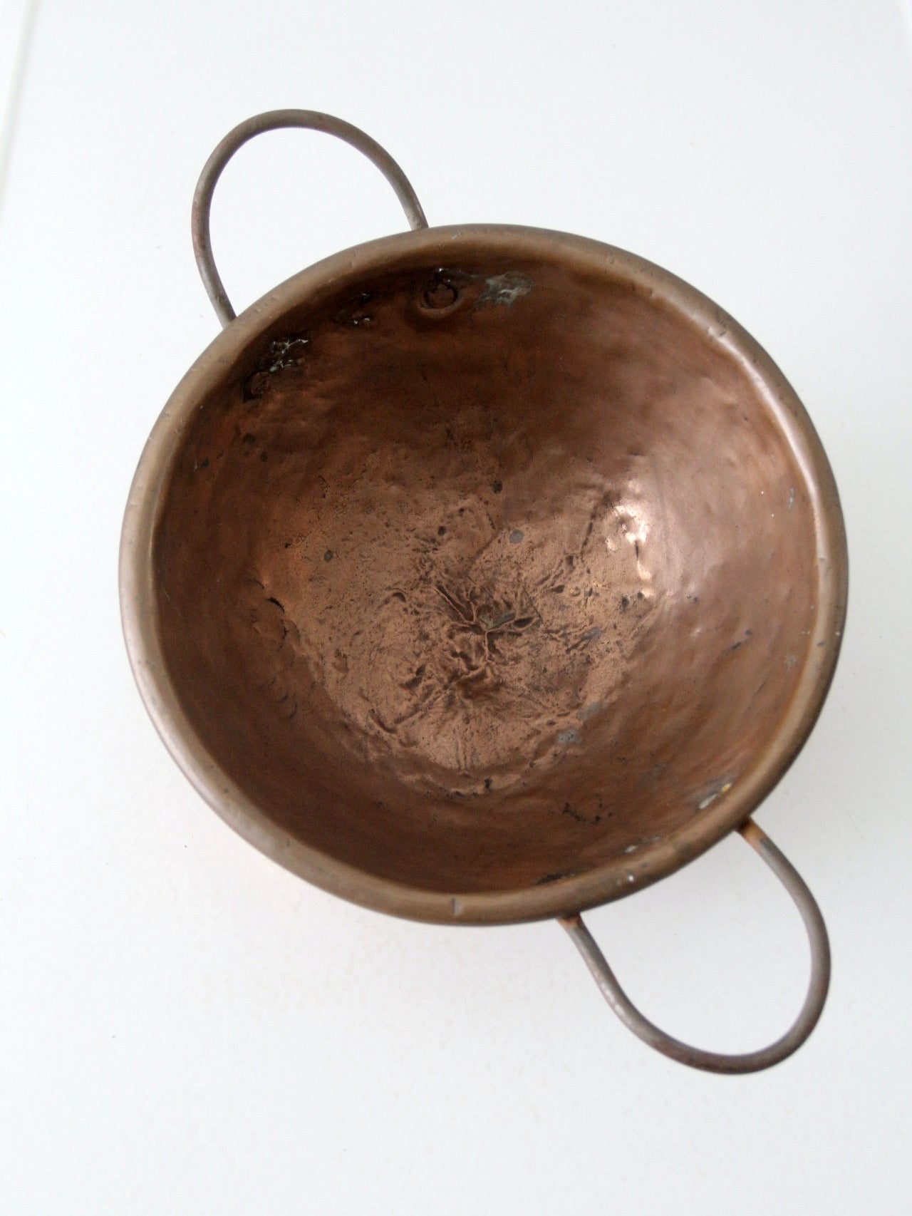 antique copper chocolate pot
